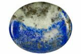 1.9” Polished Lapis Lazuli Worry Stones - Photo 2
